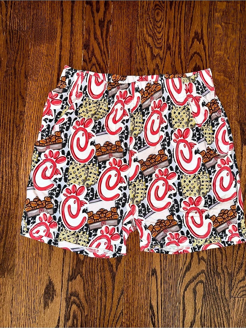 Joyful Kids Printed Bamboo Shorts Size Medium (8) Like New